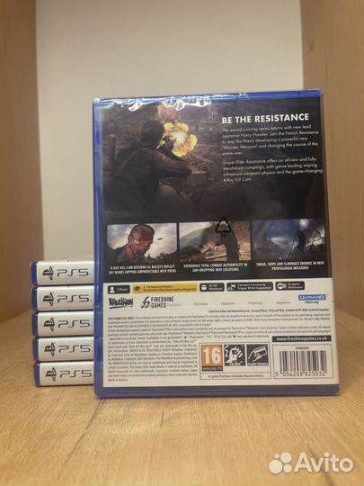 Sniper Elite PS5 диск