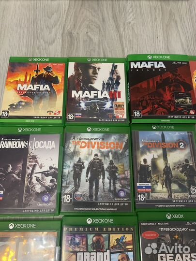Xbox one s диски игры