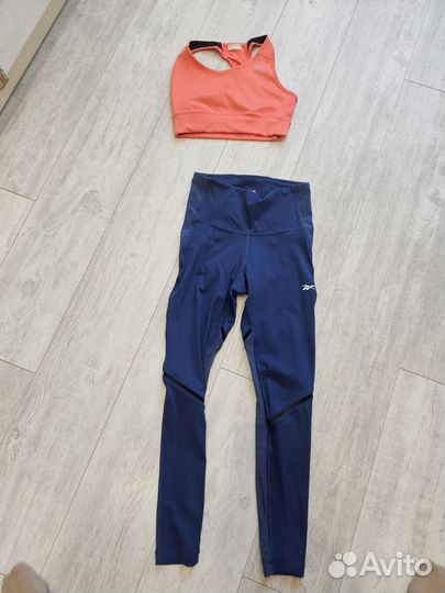Костюм легинсы топ Reebok