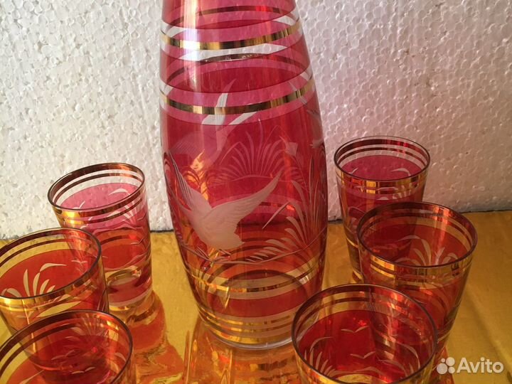 Винтажный коллекционный набор. Богемия