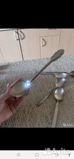 Ложки мельхиоровые СССР 1960 год
