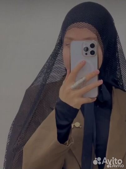 Палантин сетка