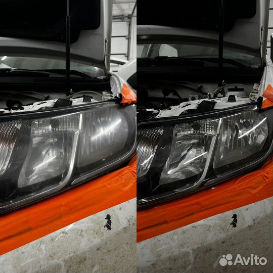 Полировка автомобиля и фар