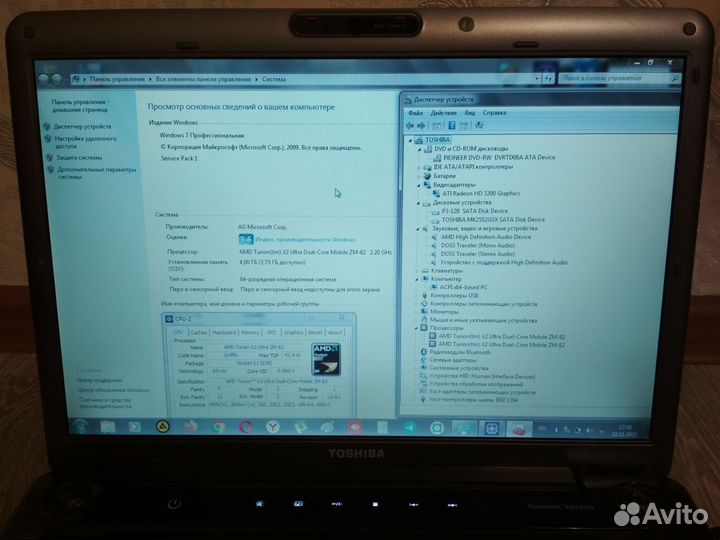 Ноутбук toshiba Satellite A300 - 14P