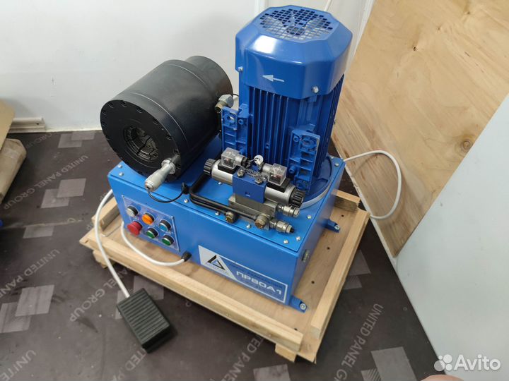 Пресс для обжима рвд и редуцирования труб