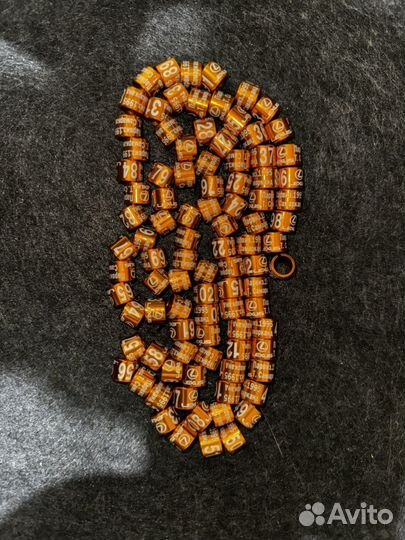 Именные кольца для голубей под заказ