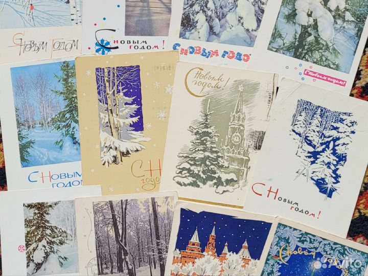 Открытки СССР. 1950-1960гг. Природа