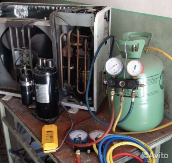 Заправка сплит систем.Ремонт