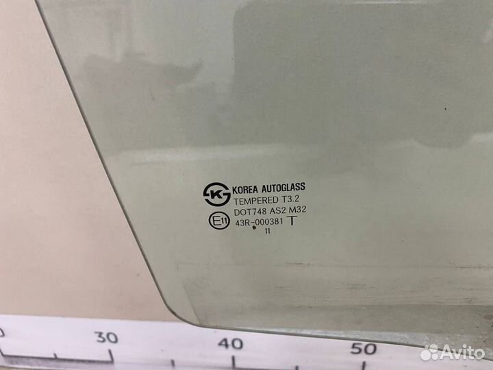 Стекло двери передней правой Kia Rio 3 UB 2011-201