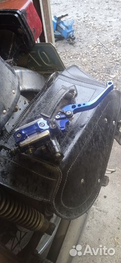 Тормозная машинка мотоцикла