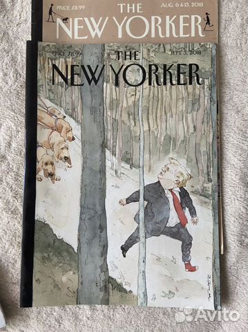 The New Yorker журнал объявление продам