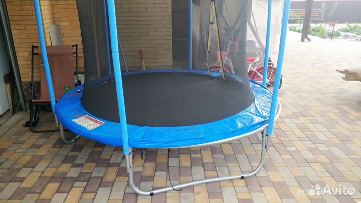 Батут с сеткой