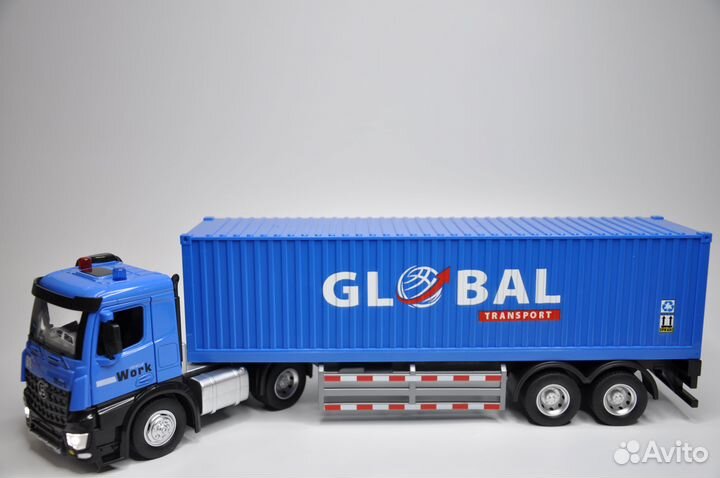 Седельный тягач + цельнометаллический полуприцеп м