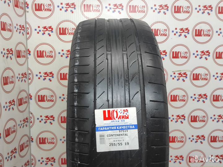Continental ContiSportContact 5 SUV 255/55 R19