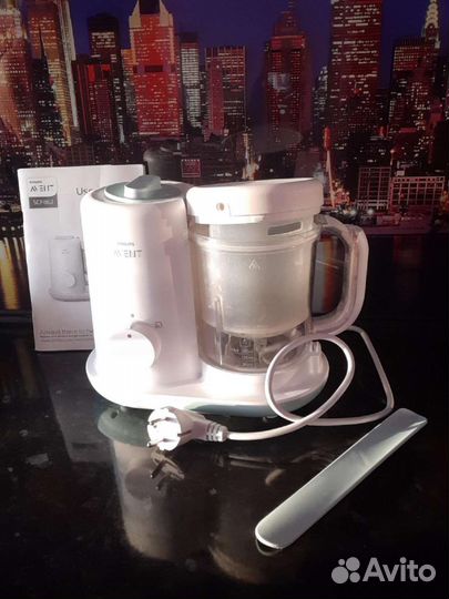 Пароварка -блендер philips avent