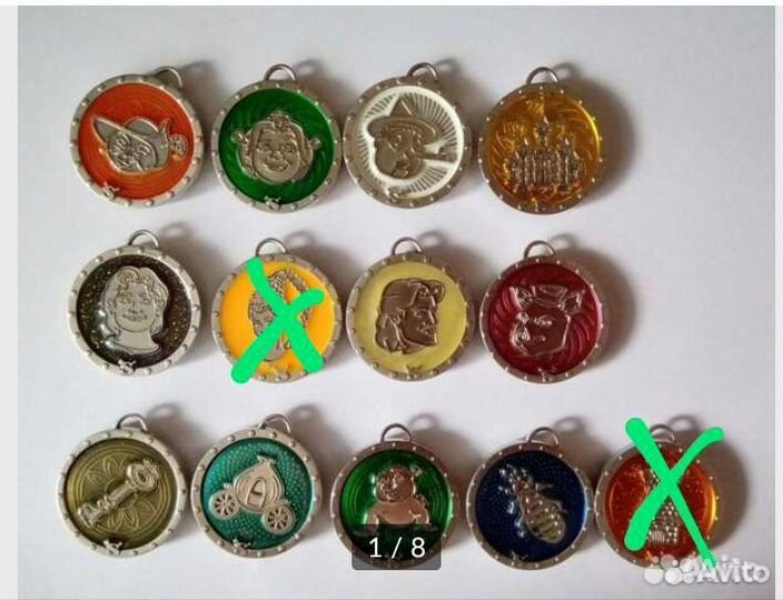 Медальоны-амулеты из журналов 