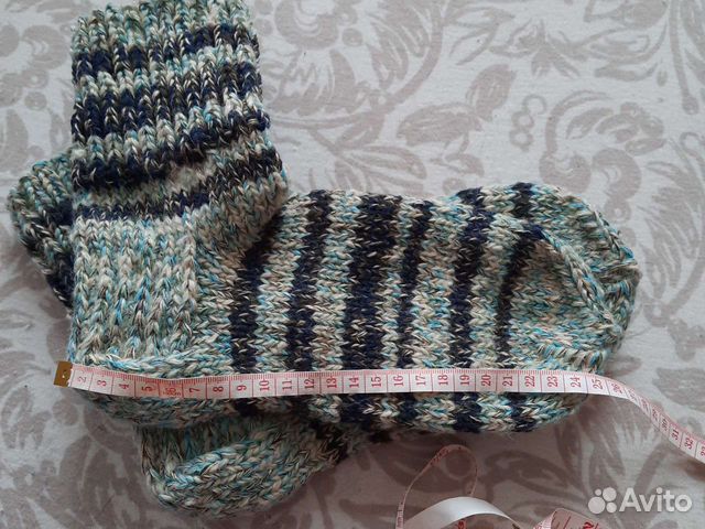 Носки мужские ручной вязки