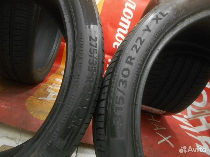 Continental ContiPremiumContact 6 315/30 R22 и 275/35 R22