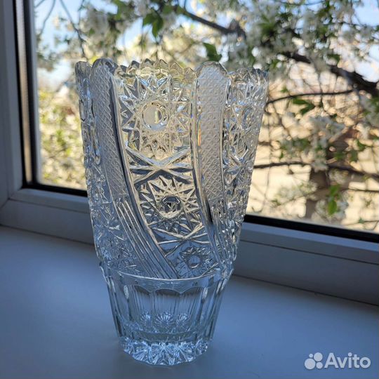 Ваза хрустальная СССР