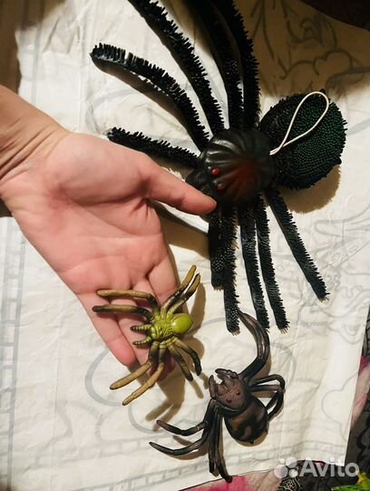 Паук игрушка