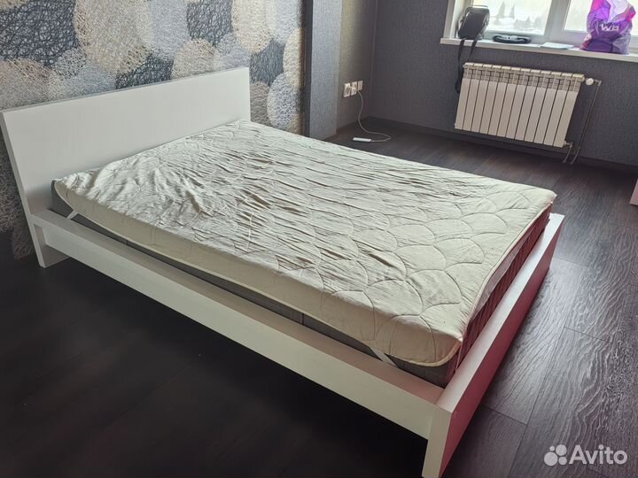 Кровать с матрасом бу