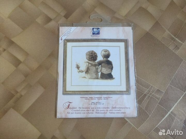 Набор для вышивания крестиком vervaco и лансвит