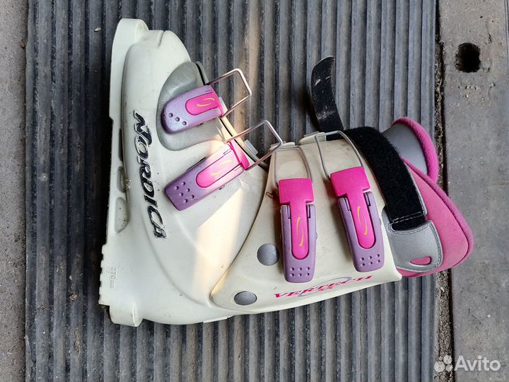 Горные лыжи с ботинками