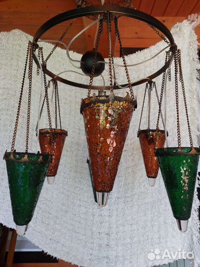 Люстра и светильники в восточном стиле