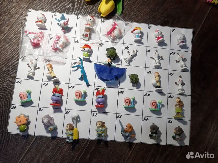 Киндер много