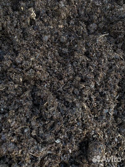 Конский навоз(перегной) с опилкой