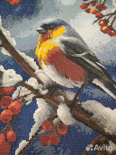 Алмазная мозаика 40 на 50 готовая