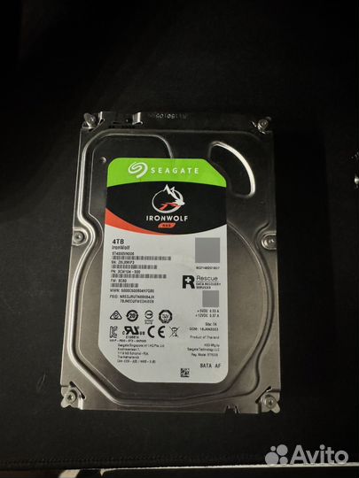 Жесткий диск Seagate ironwolf nas 4GB