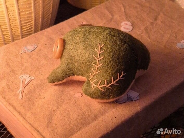 Лягушка ручная работа