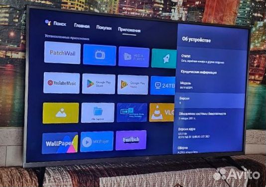 Телевизор 4К xiaomi mi tv 4s 43