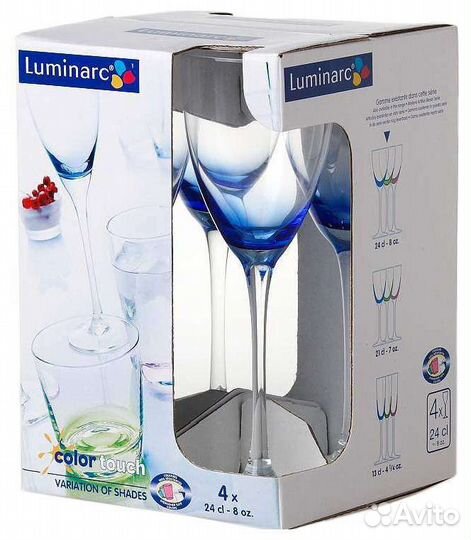 Фужеры luminarc
