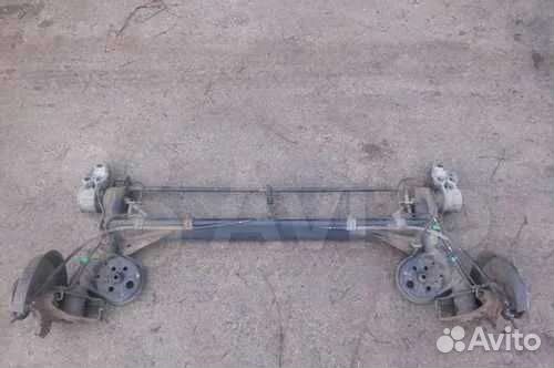 Задняя балка на volkswagen passat b5