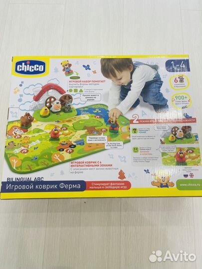 Chicco игровой коврик ферма
