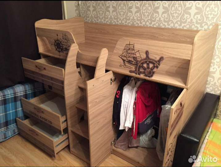 Кровать чердак Корсар