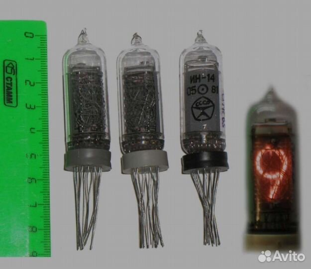 Индикаторные лампы ин-14 ин-18 новые
