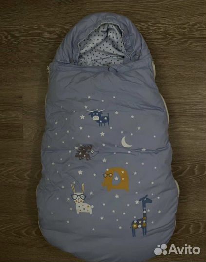 Конверт на выписку для мальчика зимний