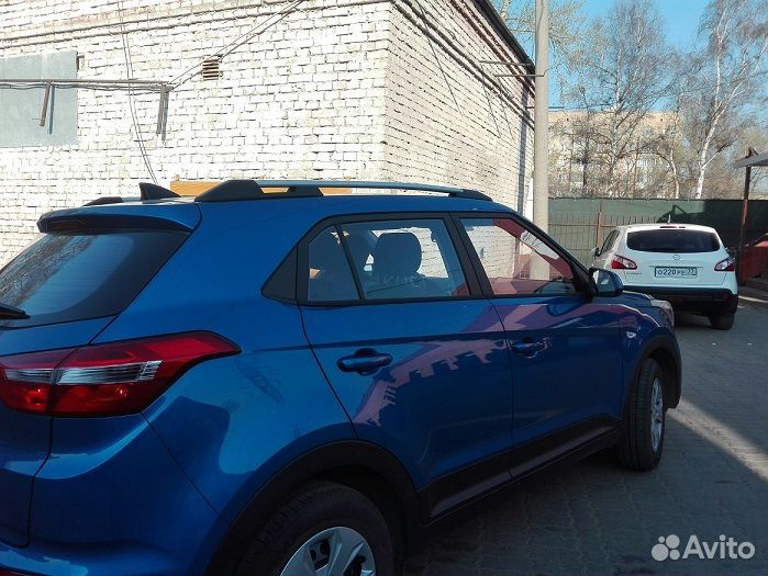 Рейлинги на крышу Hyundai Creta 2016-2021г (Крета)
