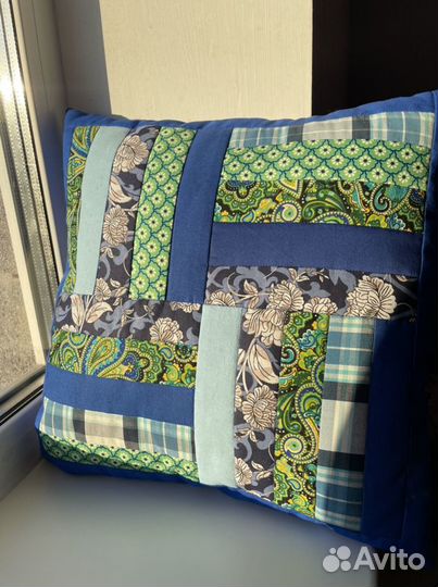 Подушки декоративные в технике пэчворк