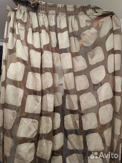 Шторы тюль 2шт