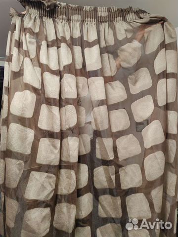 Шторы тюль 2шт