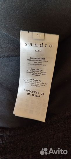 Sandro платье 42-44
