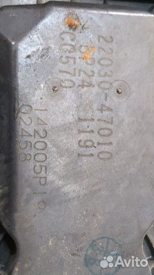 Заслонка дроссельная Toyota Yaris