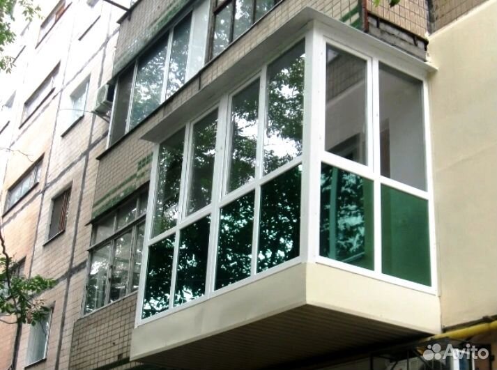 Остекление балконов