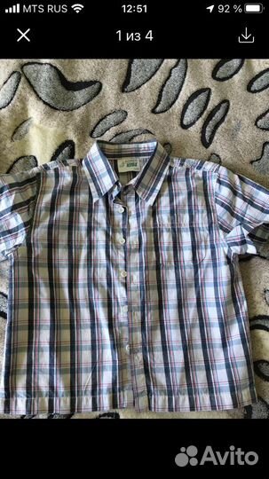Рубашка детская для мальчиков