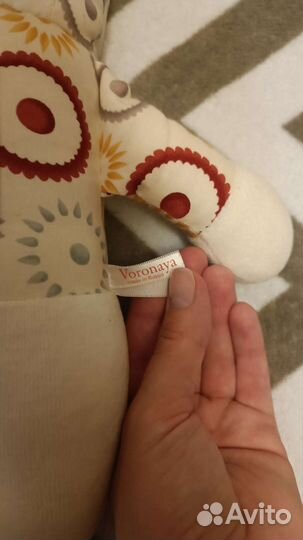 Игрушка мягкая медведь для малыша Voronaya