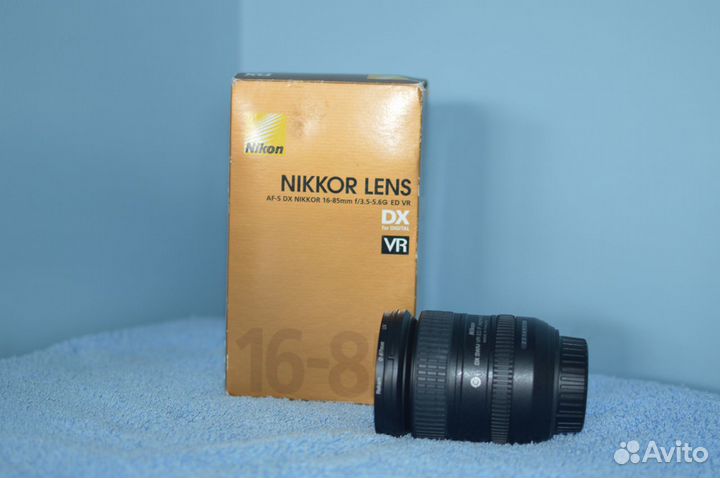 Nikon AF-S DX 16-85mm F3.5-5.6 G ED VR Nikkor